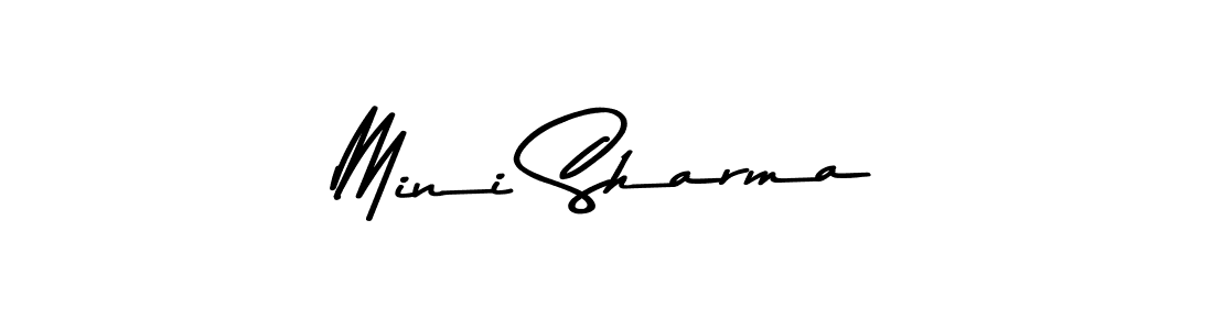 Mini Sharma stylish signature style. Best Handwritten Sign (Asem Kandis PERSONAL USE) for my name. Handwritten Signature Collection Ideas for my name Mini Sharma. Mini Sharma signature style 9 images and pictures png