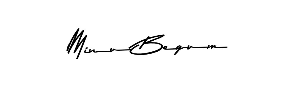 How to make Minu Begum signature? Asem Kandis PERSONAL USE is a professional autograph style. Create handwritten signature for Minu Begum name. Minu Begum signature style 9 images and pictures png