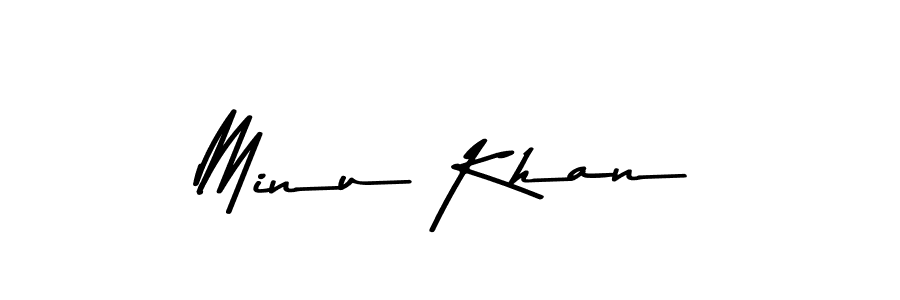 This is the best signature style for the Minu Khan name. Also you like these signature font (Asem Kandis PERSONAL USE). Mix name signature. Minu Khan signature style 9 images and pictures png