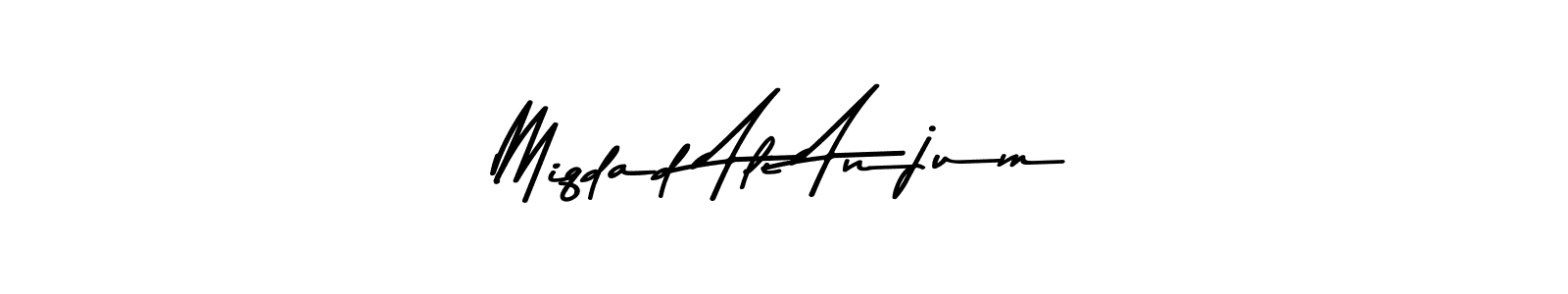Also we have Miqdad Ali Anjum name is the best signature style. Create professional handwritten signature collection using Asem Kandis PERSONAL USE autograph style. Miqdad Ali Anjum signature style 9 images and pictures png