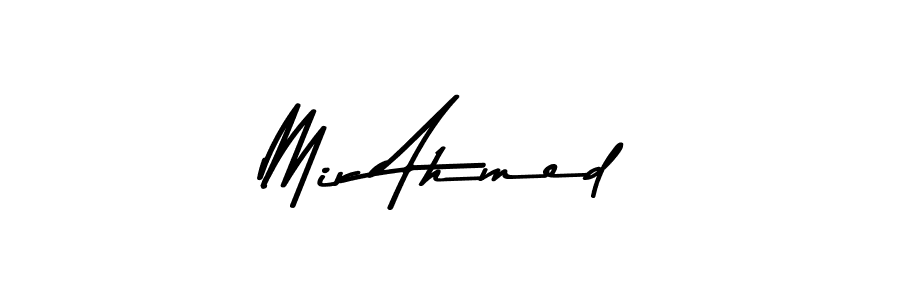 Design your own signature with our free online signature maker. With this signature software, you can create a handwritten (Asem Kandis PERSONAL USE) signature for name Mir Ahmed. Mir Ahmed signature style 9 images and pictures png