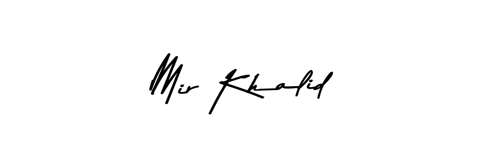Also You can easily find your signature by using the search form. We will create Mir Khalid name handwritten signature images for you free of cost using Asem Kandis PERSONAL USE sign style. Mir Khalid signature style 9 images and pictures png