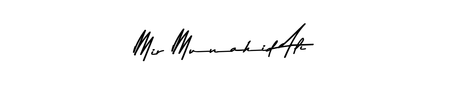 How to make Mir Munahid Ali signature? Asem Kandis PERSONAL USE is a professional autograph style. Create handwritten signature for Mir Munahid Ali name. Mir Munahid Ali signature style 9 images and pictures png