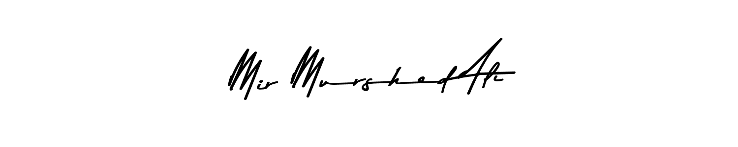 Use a signature maker to create a handwritten signature online. With this signature software, you can design (Asem Kandis PERSONAL USE) your own signature for name Mir Murshed Ali. Mir Murshed Ali signature style 9 images and pictures png