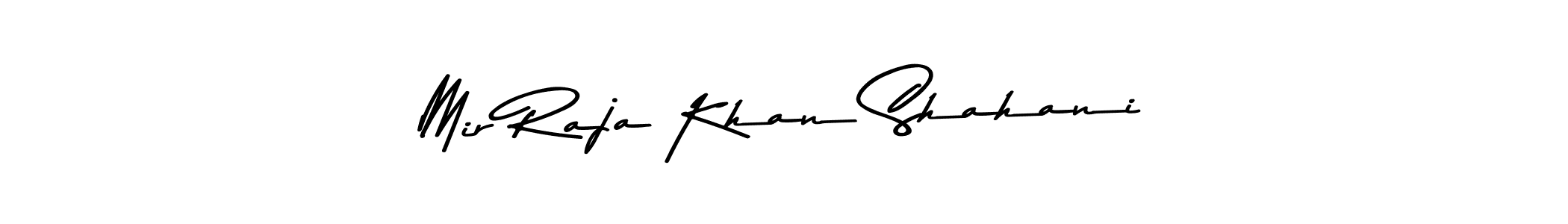 Create a beautiful signature design for name Mir Raja Khan Shahani. With this signature (Asem Kandis PERSONAL USE) fonts, you can make a handwritten signature for free. Mir Raja Khan Shahani signature style 9 images and pictures png