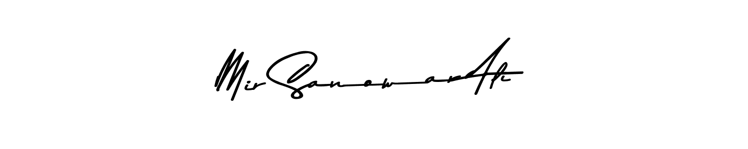 Here are the top 10 professional signature styles for the name Mir Sanowar Ali. These are the best autograph styles you can use for your name. Mir Sanowar Ali signature style 9 images and pictures png