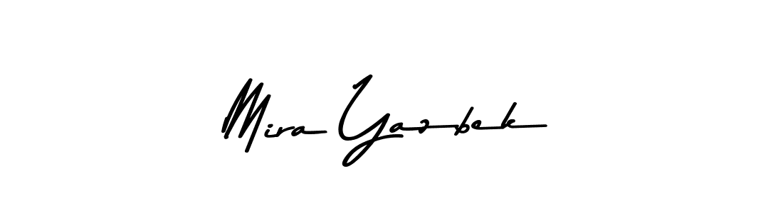 Make a beautiful signature design for name Mira Yazbek. With this signature (Asem Kandis PERSONAL USE) style, you can create a handwritten signature for free. Mira Yazbek signature style 9 images and pictures png