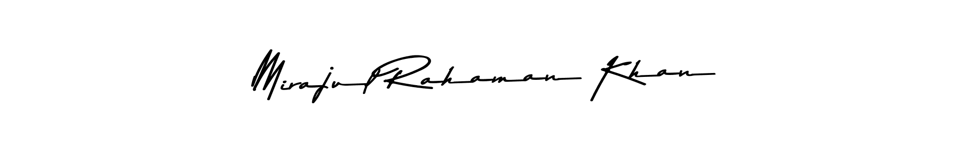 You can use this online signature creator to create a handwritten signature for the name Mirajul Rahaman Khan. This is the best online autograph maker. Mirajul Rahaman Khan signature style 9 images and pictures png