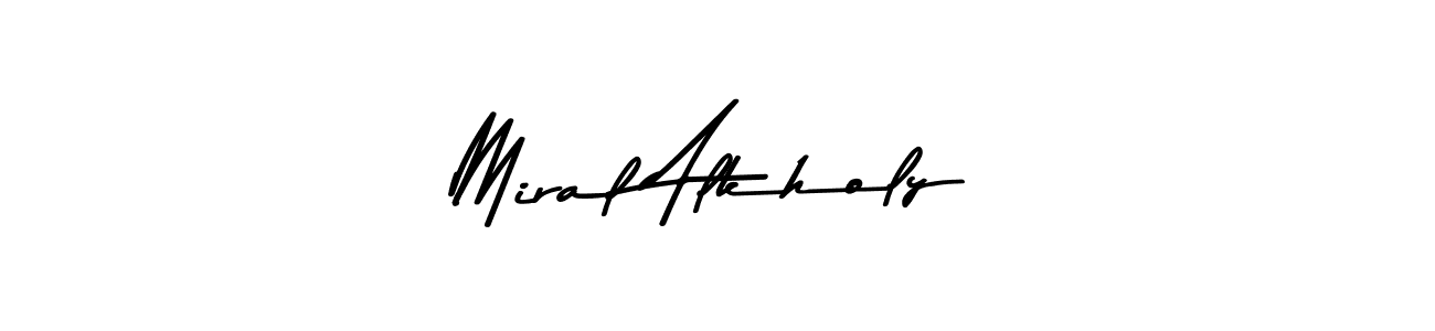 Once you've used our free online signature maker to create your best signature Asem Kandis PERSONAL USE style, it's time to enjoy all of the benefits that Miral Alkholy name signing documents. Miral Alkholy signature style 9 images and pictures png