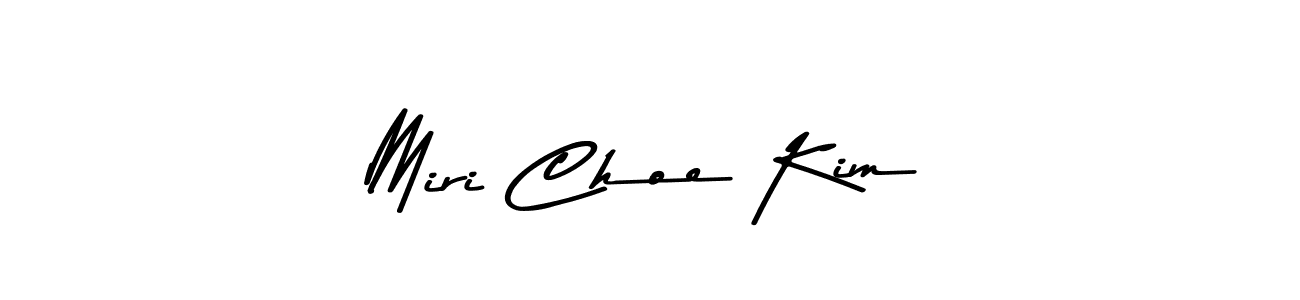 Use a signature maker to create a handwritten signature online. With this signature software, you can design (Asem Kandis PERSONAL USE) your own signature for name Miri Choe Kim. Miri Choe Kim signature style 9 images and pictures png