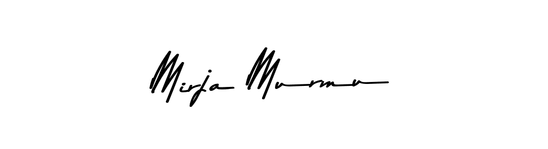 This is the best signature style for the Mirja Murmu name. Also you like these signature font (Asem Kandis PERSONAL USE). Mix name signature. Mirja Murmu signature style 9 images and pictures png