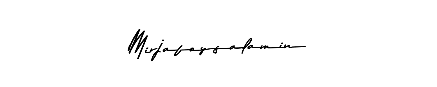 The best way (Asem Kandis PERSONAL USE) to make a short signature is to pick only two or three words in your name. The name Mirjafoysalamin include a total of six letters. For converting this name. Mirjafoysalamin signature style 9 images and pictures png