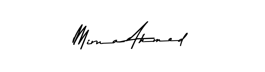 How to make Mirna Ahmed signature? Asem Kandis PERSONAL USE is a professional autograph style. Create handwritten signature for Mirna Ahmed name. Mirna Ahmed signature style 9 images and pictures png