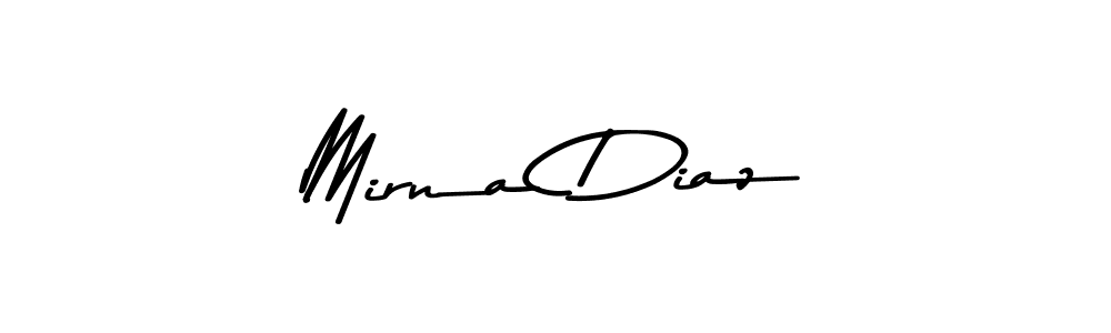 How to make Mirna Diaz signature? Asem Kandis PERSONAL USE is a professional autograph style. Create handwritten signature for Mirna Diaz name. Mirna Diaz signature style 9 images and pictures png