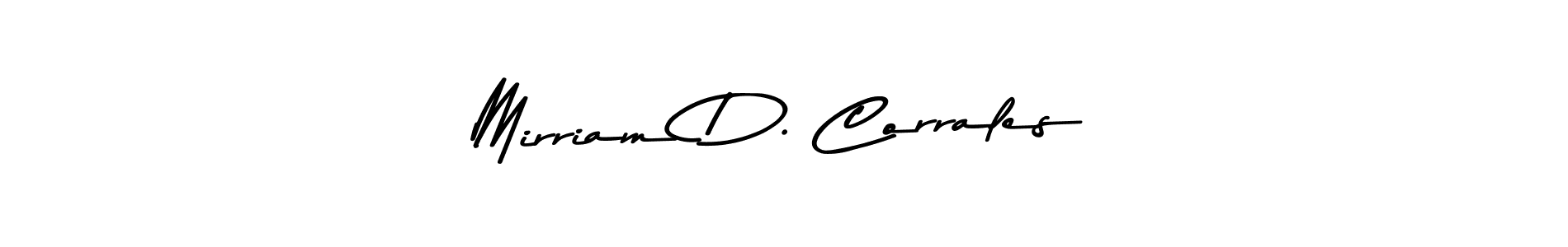 Use a signature maker to create a handwritten signature online. With this signature software, you can design (Asem Kandis PERSONAL USE) your own signature for name Mirriam D. Corrales. Mirriam D. Corrales signature style 9 images and pictures png