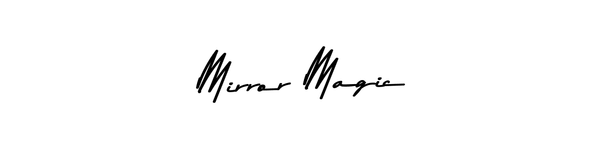 Once you've used our free online signature maker to create your best signature Asem Kandis PERSONAL USE style, it's time to enjoy all of the benefits that Mirror Magic name signing documents. Mirror Magic signature style 9 images and pictures png