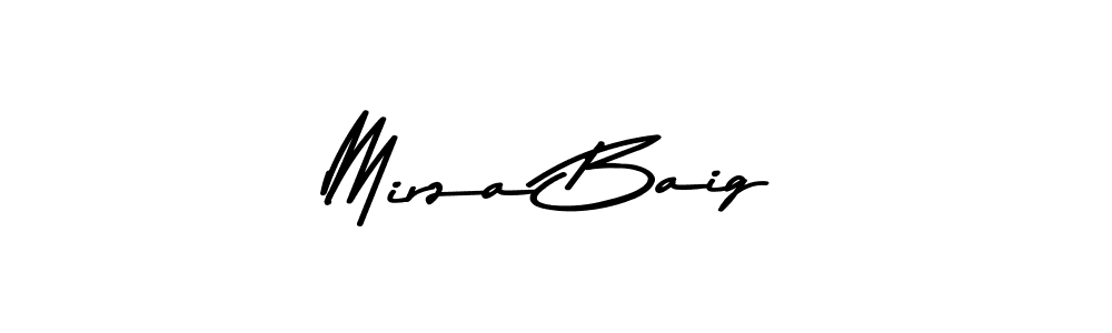 Make a beautiful signature design for name Mirza Baig. Use this online signature maker to create a handwritten signature for free. Mirza Baig signature style 9 images and pictures png