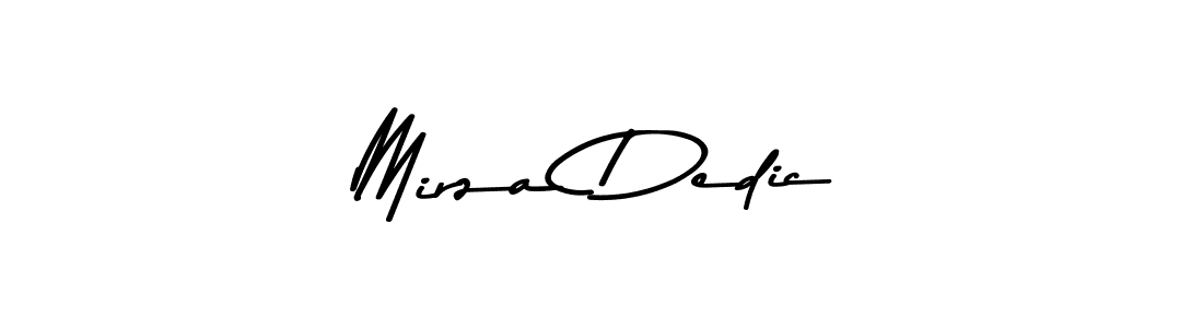 Make a short Mirza Dedic signature style. Manage your documents anywhere anytime using Asem Kandis PERSONAL USE. Create and add eSignatures, submit forms, share and send files easily. Mirza Dedic signature style 9 images and pictures png