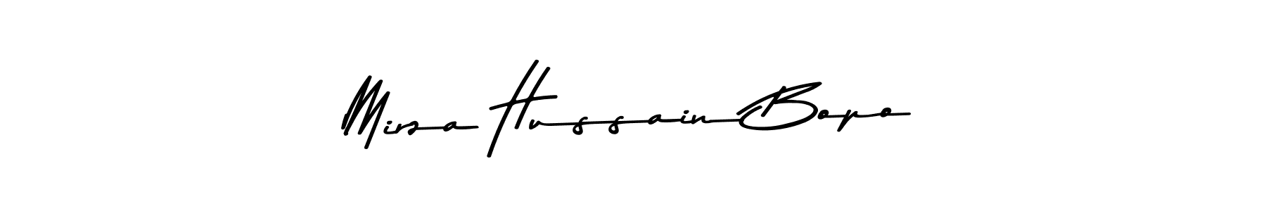 Create a beautiful signature design for name Mirza Hussain Bopo. With this signature (Asem Kandis PERSONAL USE) fonts, you can make a handwritten signature for free. Mirza Hussain Bopo signature style 9 images and pictures png