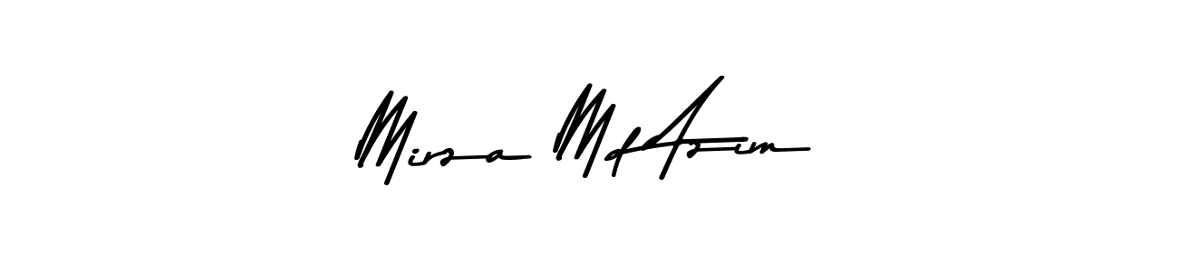 Also we have Mirza Md Azim name is the best signature style. Create professional handwritten signature collection using Asem Kandis PERSONAL USE autograph style. Mirza Md Azim signature style 9 images and pictures png