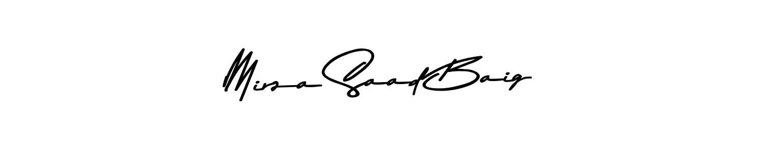 Once you've used our free online signature maker to create your best signature Asem Kandis PERSONAL USE style, it's time to enjoy all of the benefits that Mirza Saad Baig name signing documents. Mirza Saad Baig signature style 9 images and pictures png