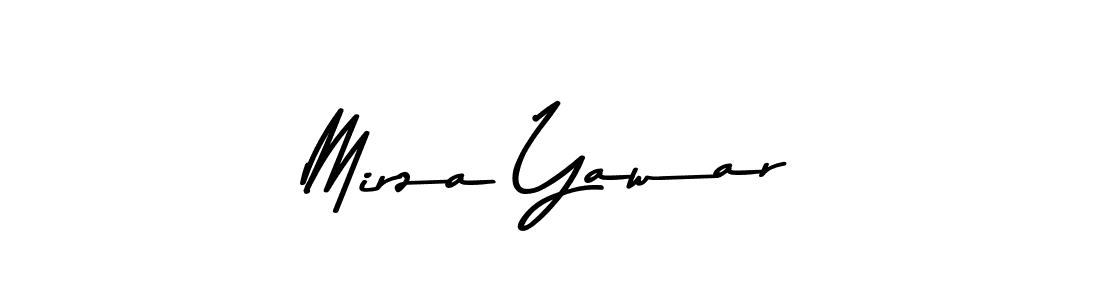 How to make Mirza Yawar signature? Asem Kandis PERSONAL USE is a professional autograph style. Create handwritten signature for Mirza Yawar name. Mirza Yawar signature style 9 images and pictures png