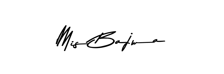 How to make Mis Bajwa signature? Asem Kandis PERSONAL USE is a professional autograph style. Create handwritten signature for Mis Bajwa name. Mis Bajwa signature style 9 images and pictures png