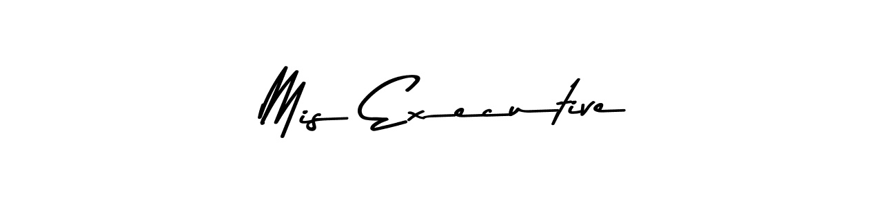 Use a signature maker to create a handwritten signature online. With this signature software, you can design (Asem Kandis PERSONAL USE) your own signature for name Mis Executive. Mis Executive signature style 9 images and pictures png