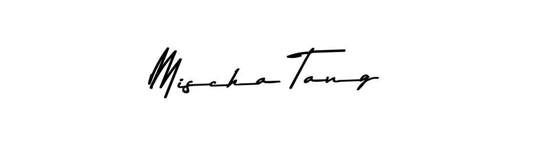 Make a beautiful signature design for name Mischa Tang. With this signature (Asem Kandis PERSONAL USE) style, you can create a handwritten signature for free. Mischa Tang signature style 9 images and pictures png