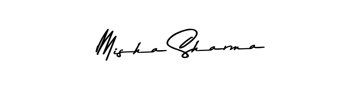 Asem Kandis PERSONAL USE is a professional signature style that is perfect for those who want to add a touch of class to their signature. It is also a great choice for those who want to make their signature more unique. Get Misha Sharma name to fancy signature for free. Misha Sharma signature style 9 images and pictures png