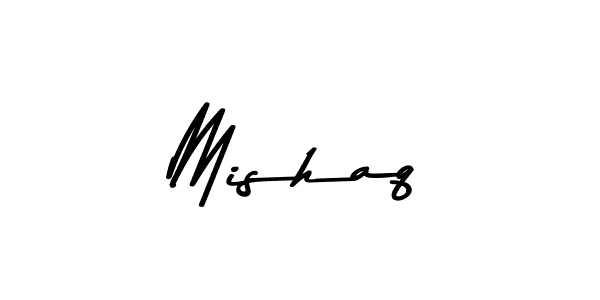 Similarly Asem Kandis PERSONAL USE is the best handwritten signature design. Signature creator online .You can use it as an online autograph creator for name Mishaq. Mishaq signature style 9 images and pictures png