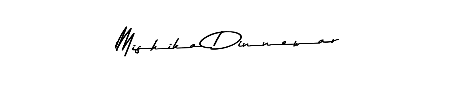 Also we have Mishika Dinnewar name is the best signature style. Create professional handwritten signature collection using Asem Kandis PERSONAL USE autograph style. Mishika Dinnewar signature style 9 images and pictures png