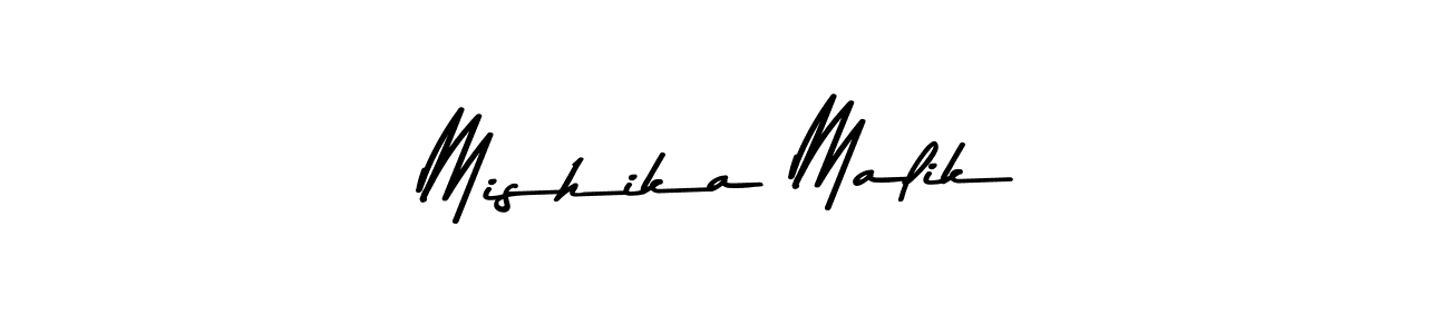 You should practise on your own different ways (Asem Kandis PERSONAL USE) to write your name (Mishika Malik) in signature. don't let someone else do it for you. Mishika Malik signature style 9 images and pictures png