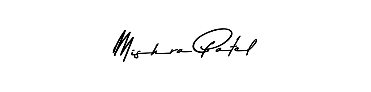 Design your own signature with our free online signature maker. With this signature software, you can create a handwritten (Asem Kandis PERSONAL USE) signature for name Mishra Patel. Mishra Patel signature style 9 images and pictures png