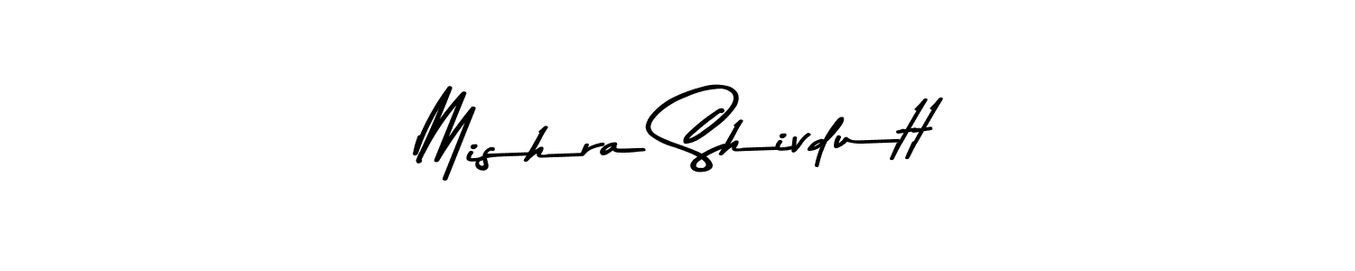 Similarly Asem Kandis PERSONAL USE is the best handwritten signature design. Signature creator online .You can use it as an online autograph creator for name Mishra Shivdutt. Mishra Shivdutt signature style 9 images and pictures png