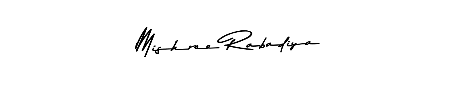 How to Draw Mishree Rabadiya signature style? Asem Kandis PERSONAL USE is a latest design signature styles for name Mishree Rabadiya. Mishree Rabadiya signature style 9 images and pictures png