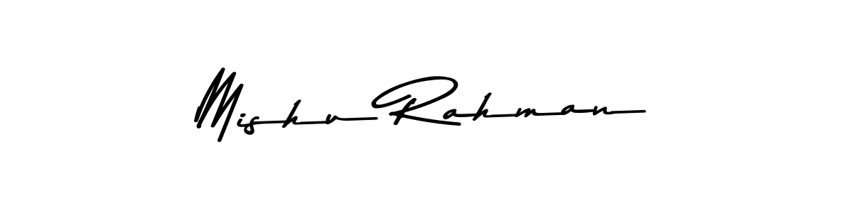 Also we have Mishu Rahman name is the best signature style. Create professional handwritten signature collection using Asem Kandis PERSONAL USE autograph style. Mishu Rahman signature style 9 images and pictures png