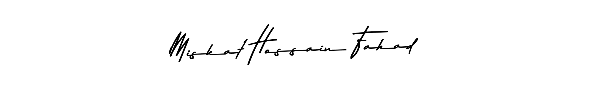 This is the best signature style for the Miskat Hossain Fahad name. Also you like these signature font (Asem Kandis PERSONAL USE). Mix name signature. Miskat Hossain Fahad signature style 9 images and pictures png