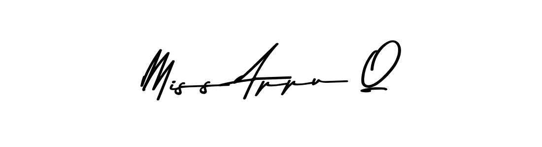 Similarly Asem Kandis PERSONAL USE is the best handwritten signature design. Signature creator online .You can use it as an online autograph creator for name Miss Appu Q. Miss Appu Q signature style 9 images and pictures png