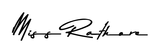 Personalize your online presence with Miss Rathore signature rendered in elegant Asem Kandis PERSONAL USE font. Great for website footers and blogs. Miss Rathore signature style 9 images and pictures png