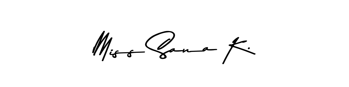 How to Draw Miss Sana K. signature style? Asem Kandis PERSONAL USE is a latest design signature styles for name Miss Sana K.. Miss Sana K. signature style 9 images and pictures png