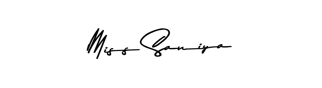 Miss Saniya stylish signature style. Best Handwritten Sign (Asem Kandis PERSONAL USE) for my name. Handwritten Signature Collection Ideas for my name Miss Saniya. Miss Saniya signature style 9 images and pictures png