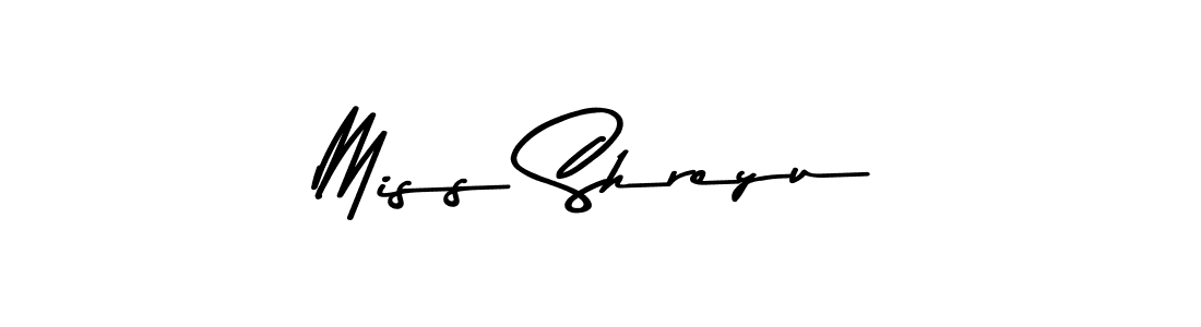 Also we have Miss Shreyu name is the best signature style. Create professional handwritten signature collection using Asem Kandis PERSONAL USE autograph style. Miss Shreyu signature style 9 images and pictures png