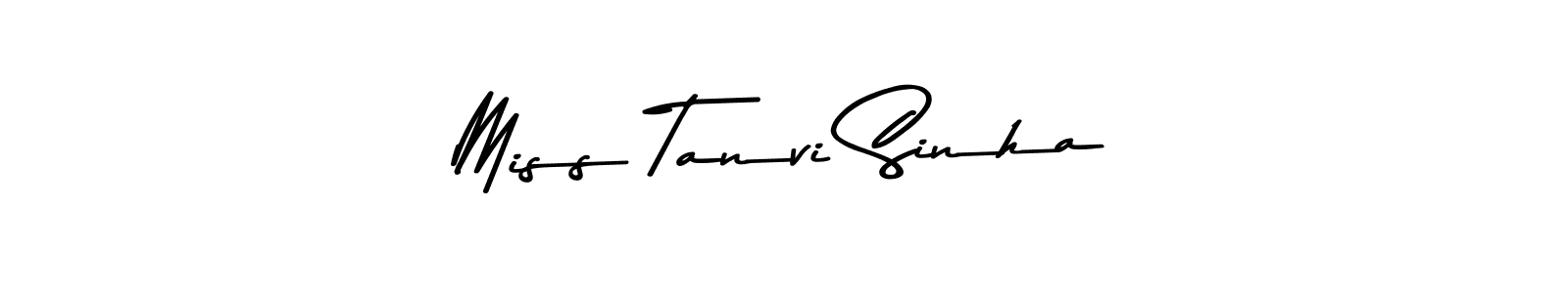 Miss Tanvi Sinha stylish signature style. Best Handwritten Sign (Asem Kandis PERSONAL USE) for my name. Handwritten Signature Collection Ideas for my name Miss Tanvi Sinha. Miss Tanvi Sinha signature style 9 images and pictures png
