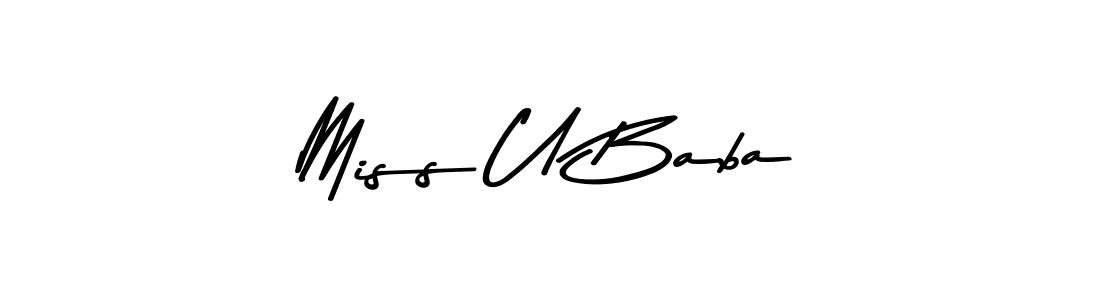 Here are the top 10 professional signature styles for the name Miss U Baba. These are the best autograph styles you can use for your name. Miss U Baba signature style 9 images and pictures png