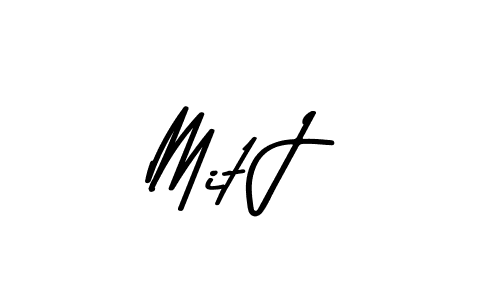 Also we have Mit J name is the best signature style. Create professional handwritten signature collection using Asem Kandis PERSONAL USE autograph style. Mit J signature style 9 images and pictures png