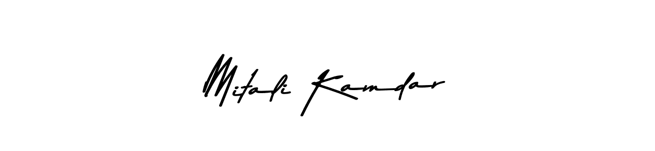 How to Draw Mitali Kamdar signature style? Asem Kandis PERSONAL USE is a latest design signature styles for name Mitali Kamdar. Mitali Kamdar signature style 9 images and pictures png