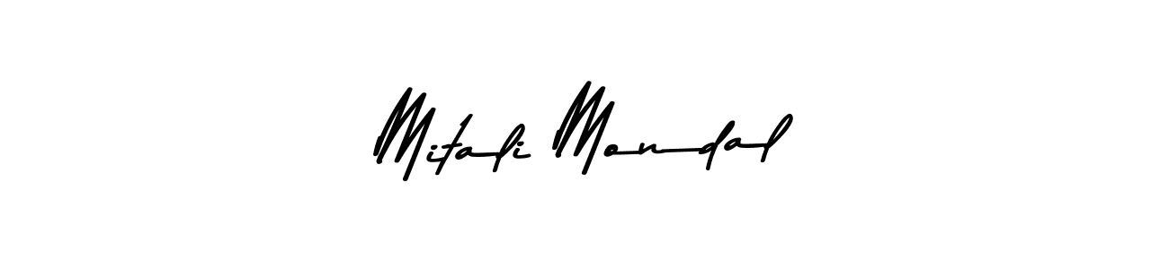 Also You can easily find your signature by using the search form. We will create Mitali Mondal name handwritten signature images for you free of cost using Asem Kandis PERSONAL USE sign style. Mitali Mondal signature style 9 images and pictures png