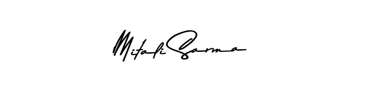 Mitali Sarma stylish signature style. Best Handwritten Sign (Asem Kandis PERSONAL USE) for my name. Handwritten Signature Collection Ideas for my name Mitali Sarma. Mitali Sarma signature style 9 images and pictures png