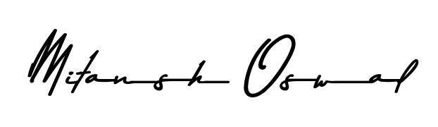 You should practise on your own different ways (Asem Kandis PERSONAL USE) to write your name (Mitansh Oswal) in signature. Don't let someone else do it for you. Mitansh Oswal signature style 9 images and pictures png